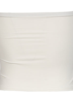 FLYING OVER THE CANYON RETRO PRINT TUBE TOP / WHT