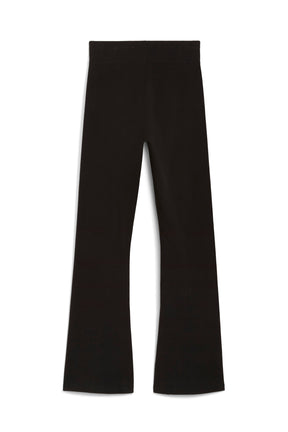 SLIM PINTUCK FLARED LEGGINGS / PUMA BLACK