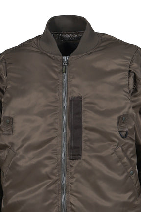TECH 2WAY MA-1 DOWN JACKET / BRWKHA