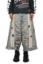 HEIRO PROTESTANT PANT / INDIGO