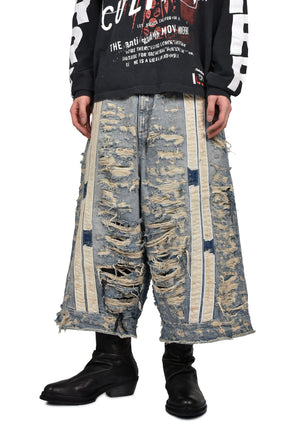 HEIRO PROTESTANT PANT / INDIGO