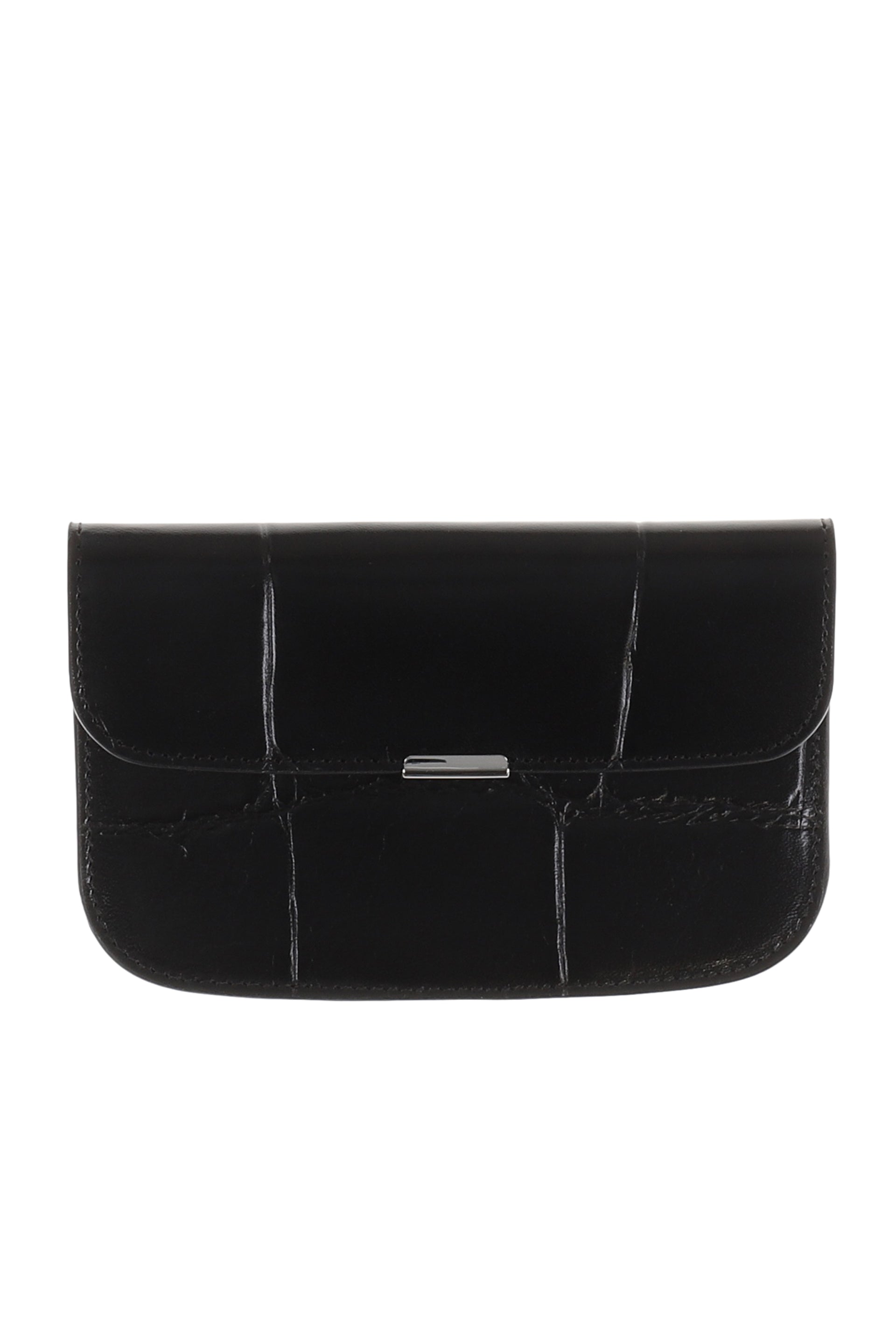 SOFT TAB CARD HOLDER COIN PURSE / ESPRESSO