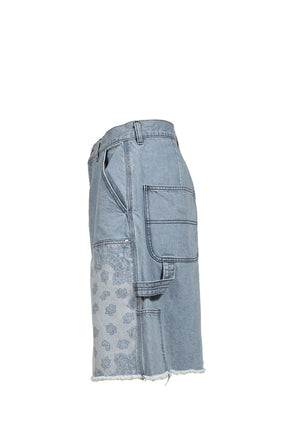 PAISLEY CARPENTER SHORTS / IND