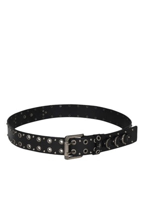 BLENHEIM DOUBLE STUD BELT / BLK