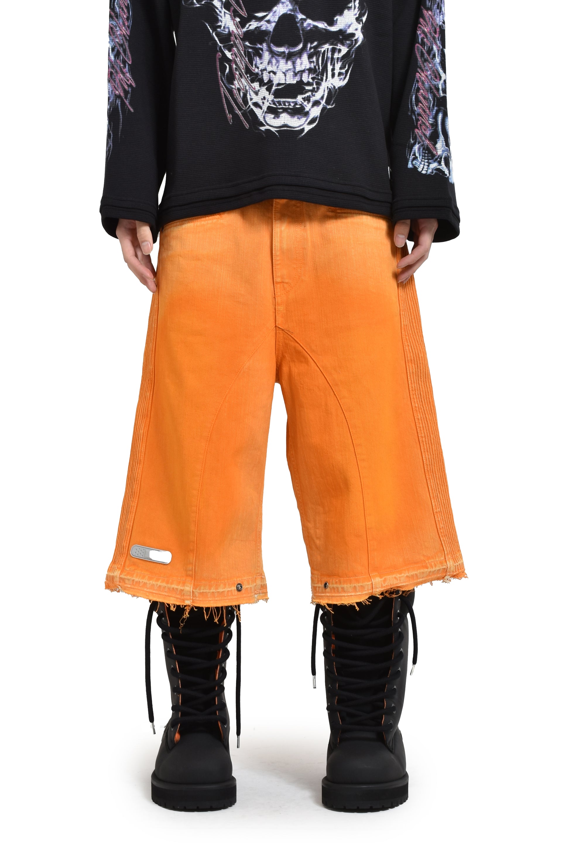 PDF LOW RIDE BIKER SHORTS (DOM04) / ORG