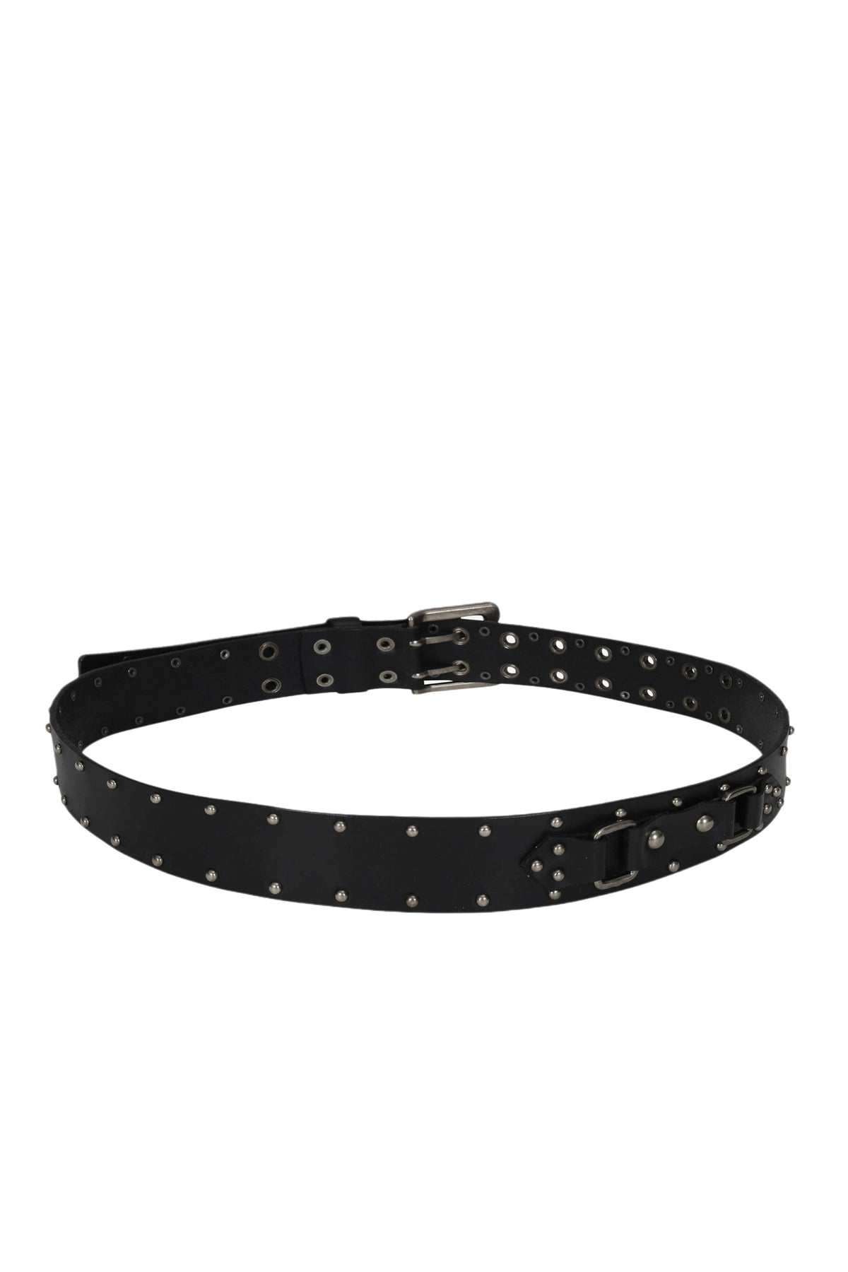 BLENHEIM DOUBLE STUD BELT / BLK