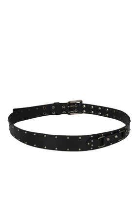 BLENHEIM DOUBLE STUD BELT / BLK