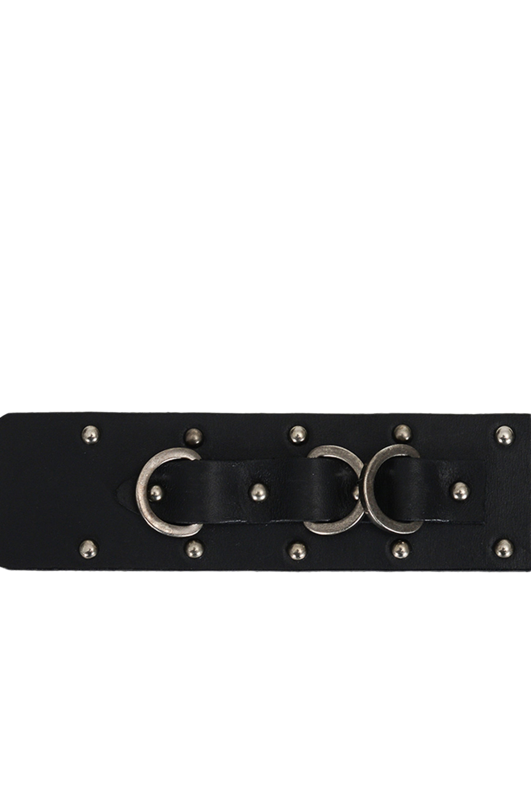 BLENHEIM DOUBLE STUD BELT / BLK