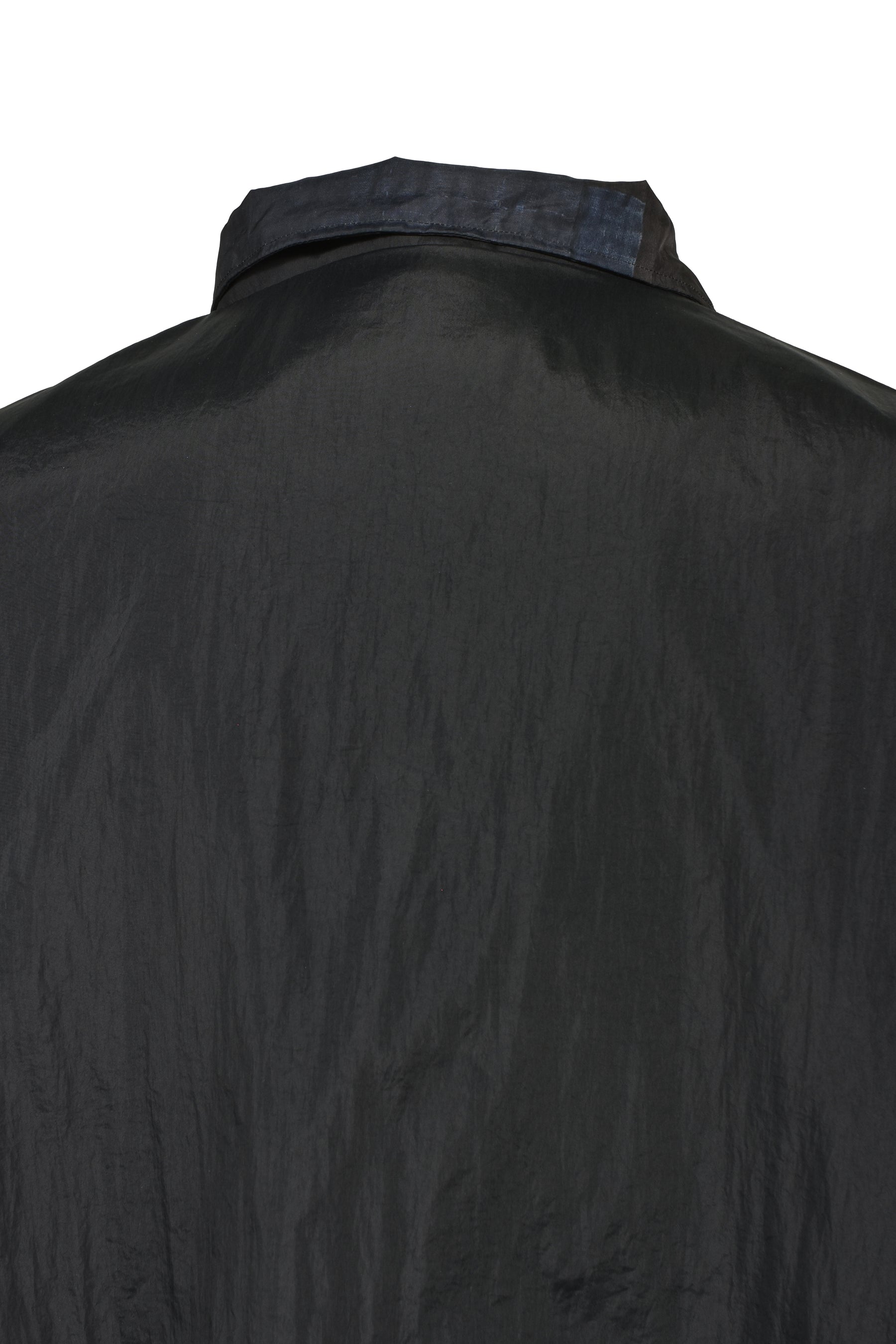 NYLON TRANSFER PRINITING JACKET / BLK