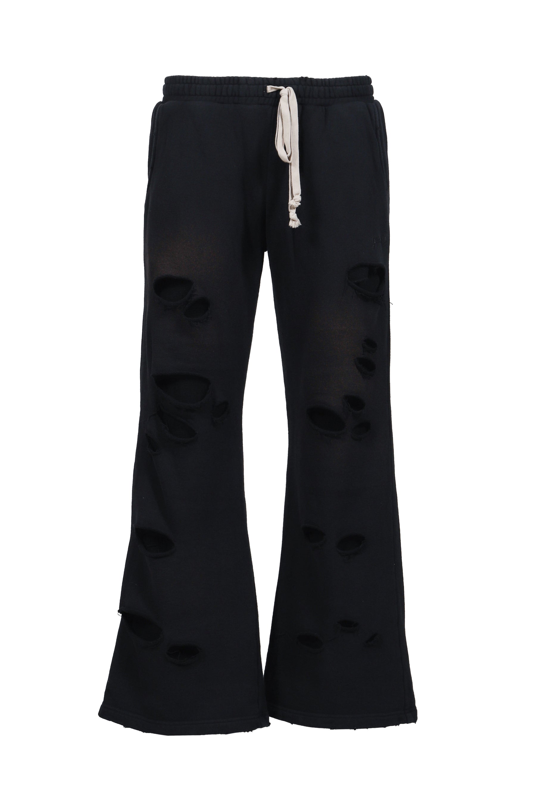 THERMAL LAYERED SWEAT PANTS / BLK