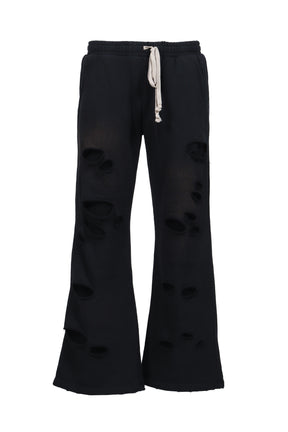 THERMAL LAYERED SWEAT PANTS / BLK