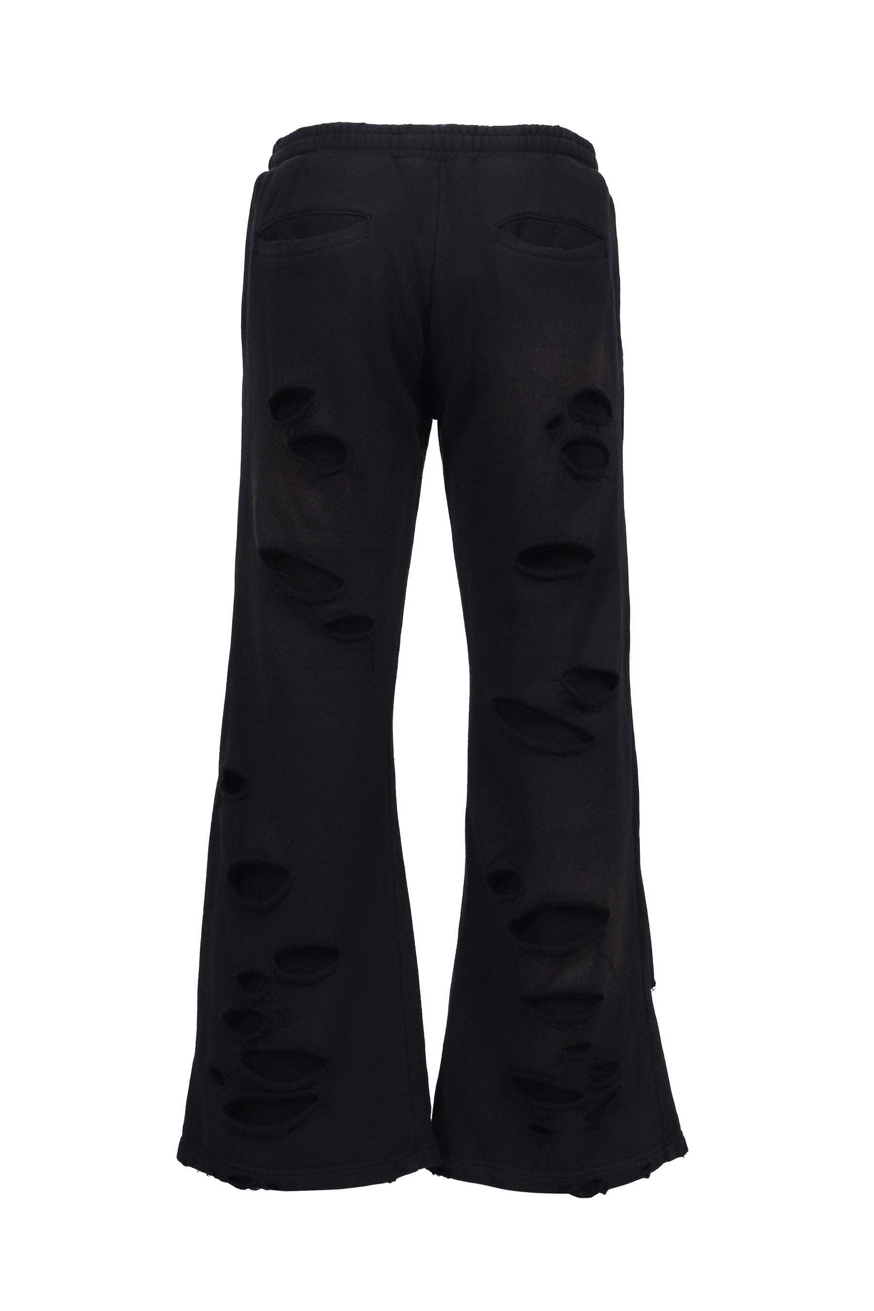 THERMAL LAYERED SWEAT PANTS / BLK