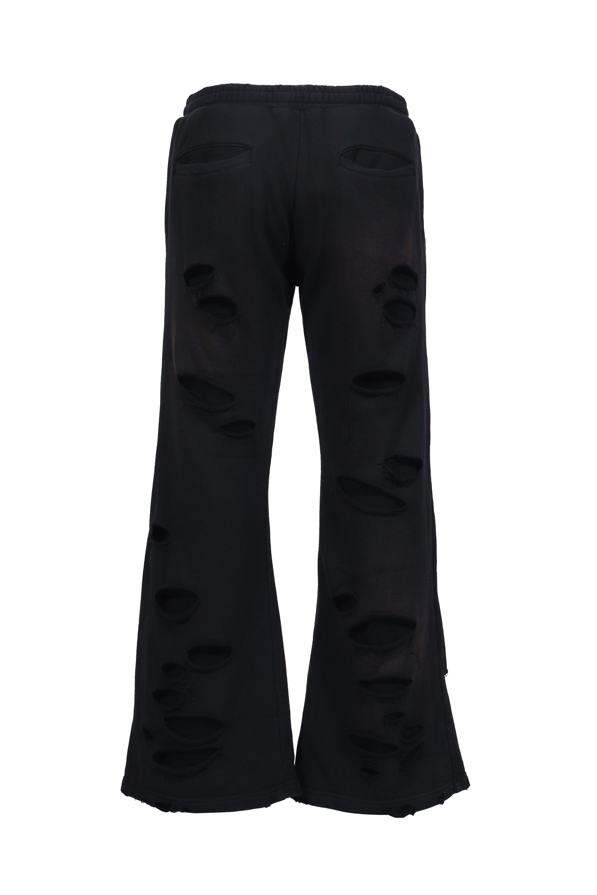 THERMAL LAYERED SWEAT PANTS / BLK