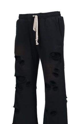 THERMAL LAYERED SWEAT PANTS / BLK
