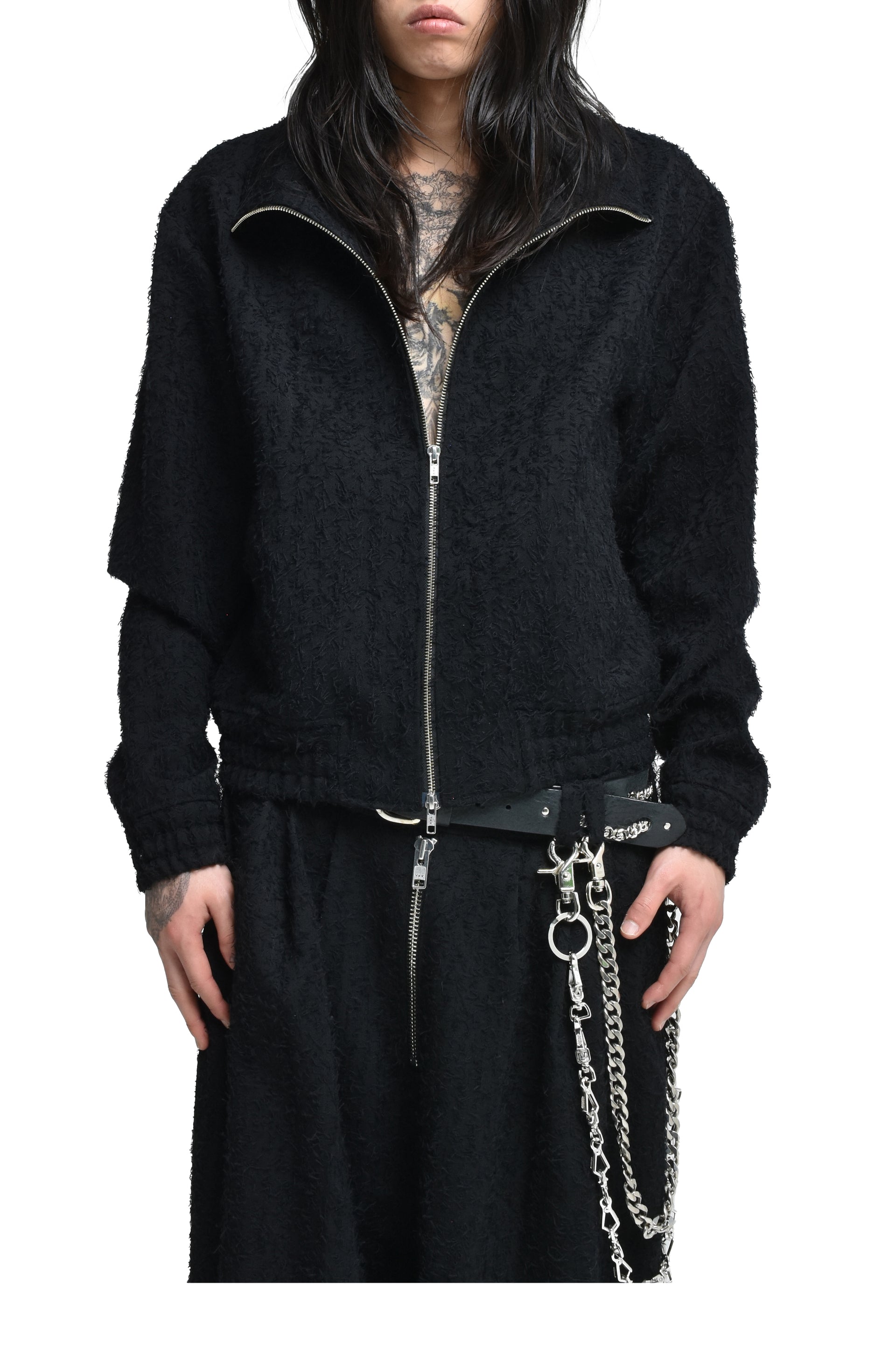 FLYINGHAIR TRACK JACKET / BLK