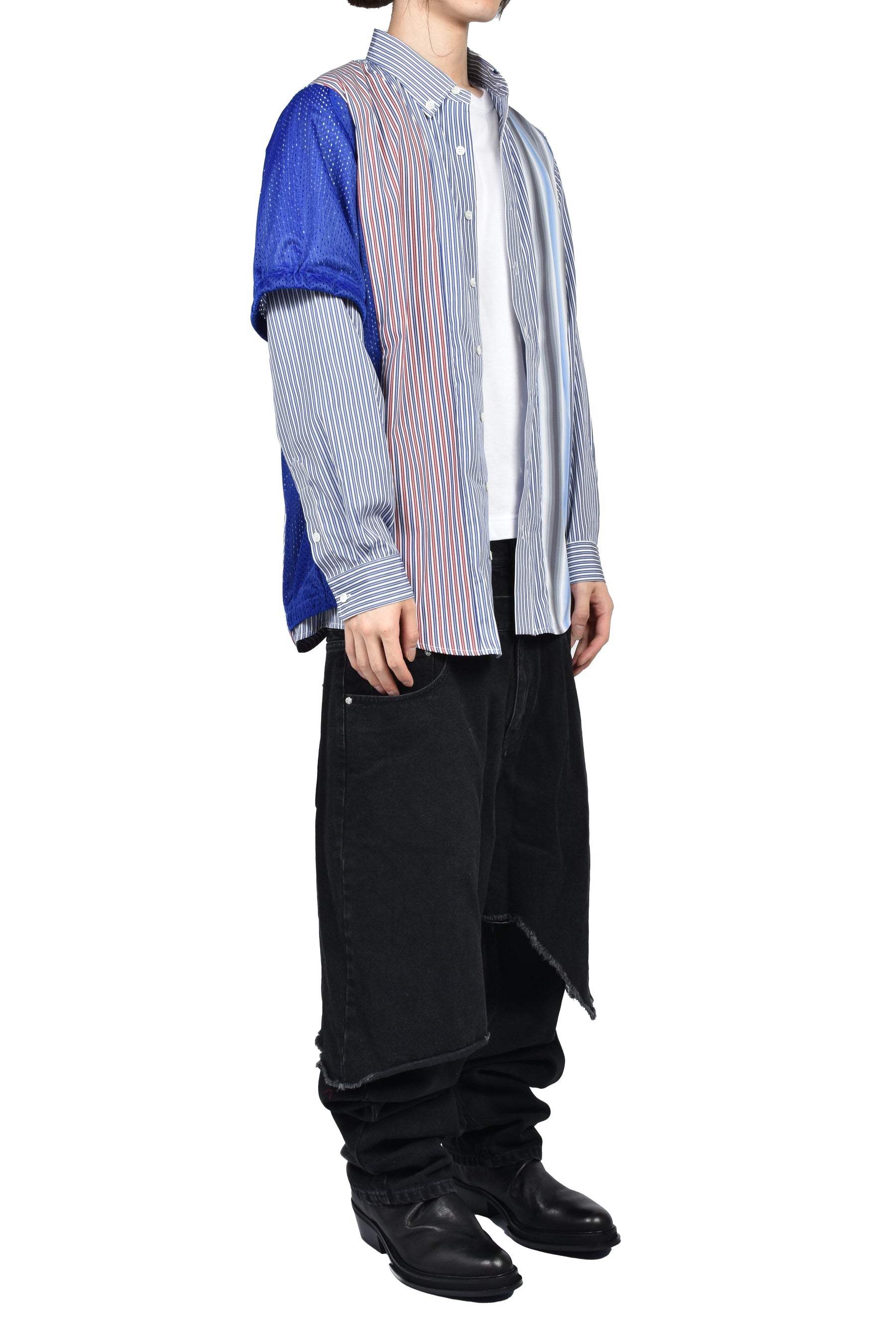 DOUBLE LAYER DENIM / BLK
