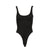 G SCOOP NECK BODYSUIT / BLK