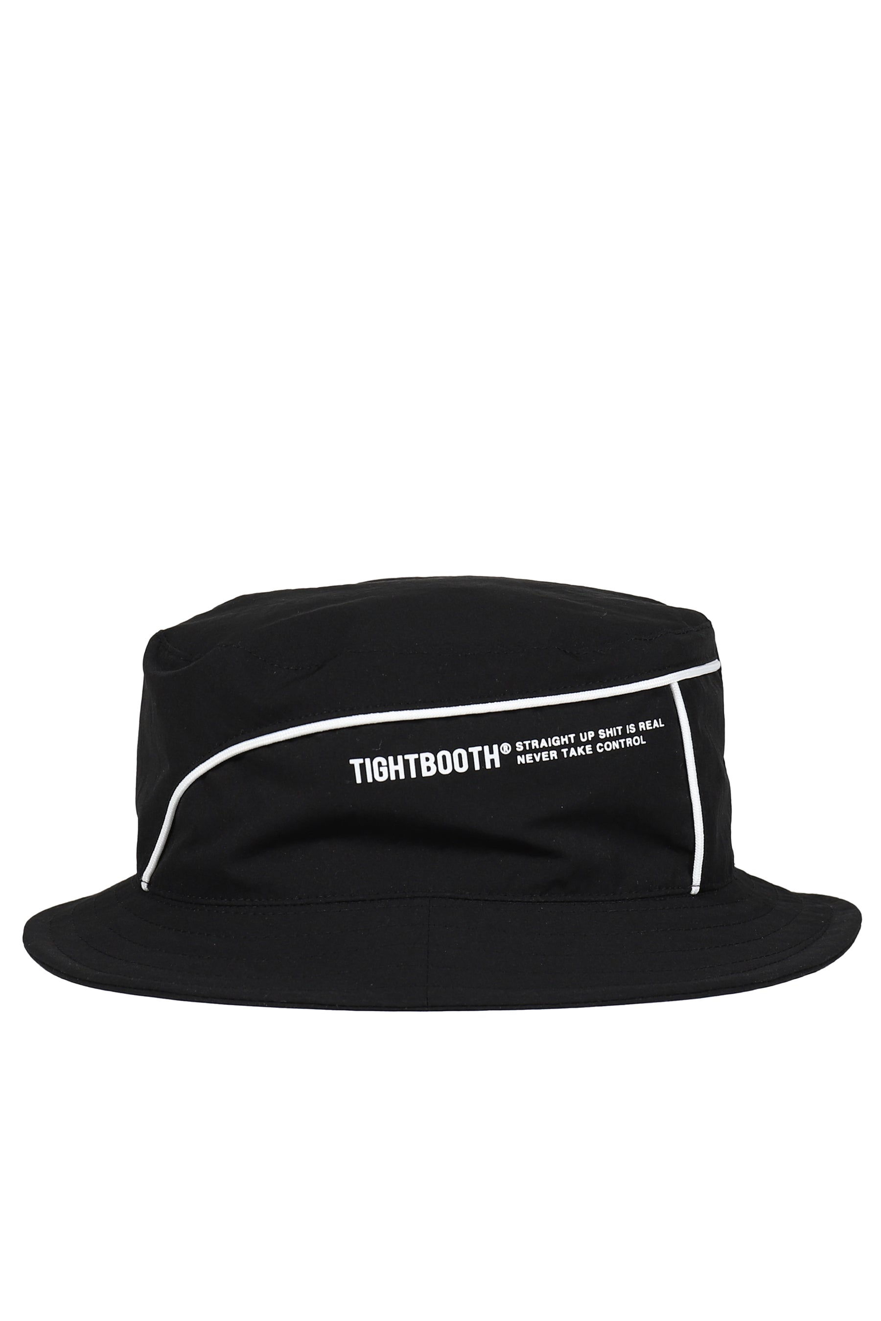 PIPING BUCKET HAT / BLK