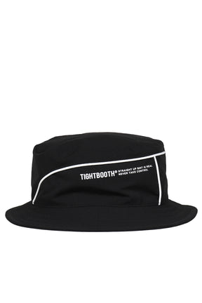 PIPING BUCKET HAT / BLK