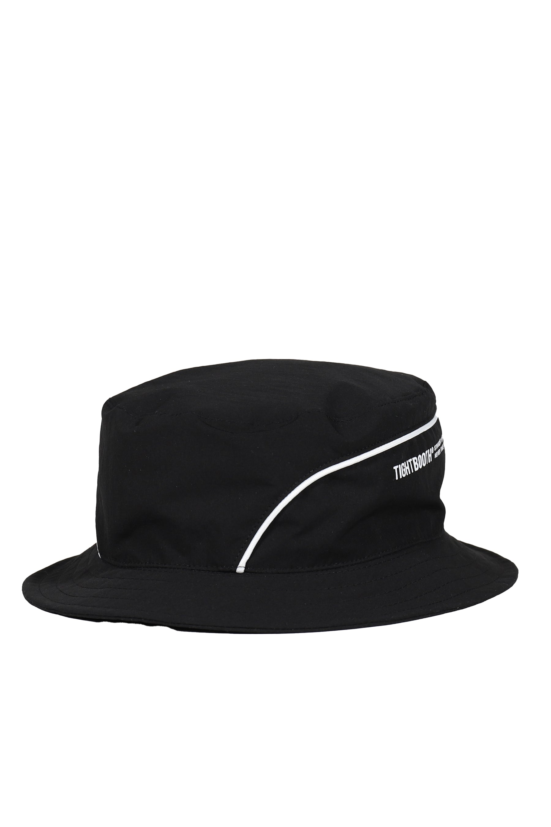 PIPING BUCKET HAT / BLK