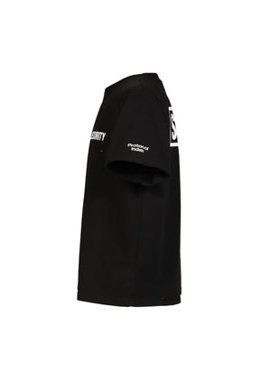 SEXURITY WASHED T SHIRTS / BLK