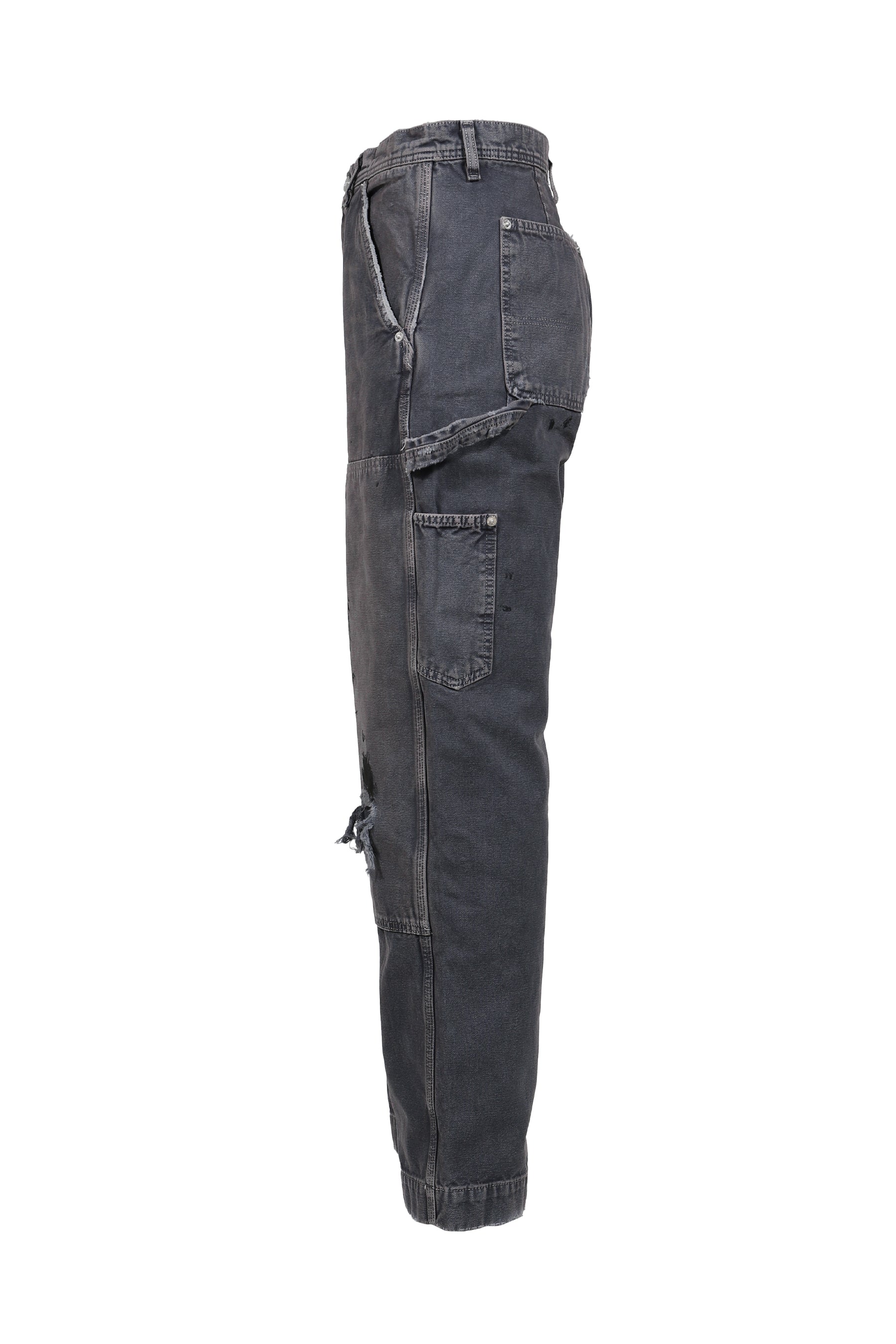 DOUBLE KNEE PAINT PANTS / PUR