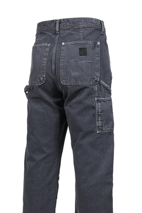 DOUBLE KNEE PAINT PANTS / PUR