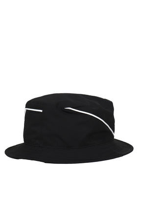 PIPING BUCKET HAT / BLK
