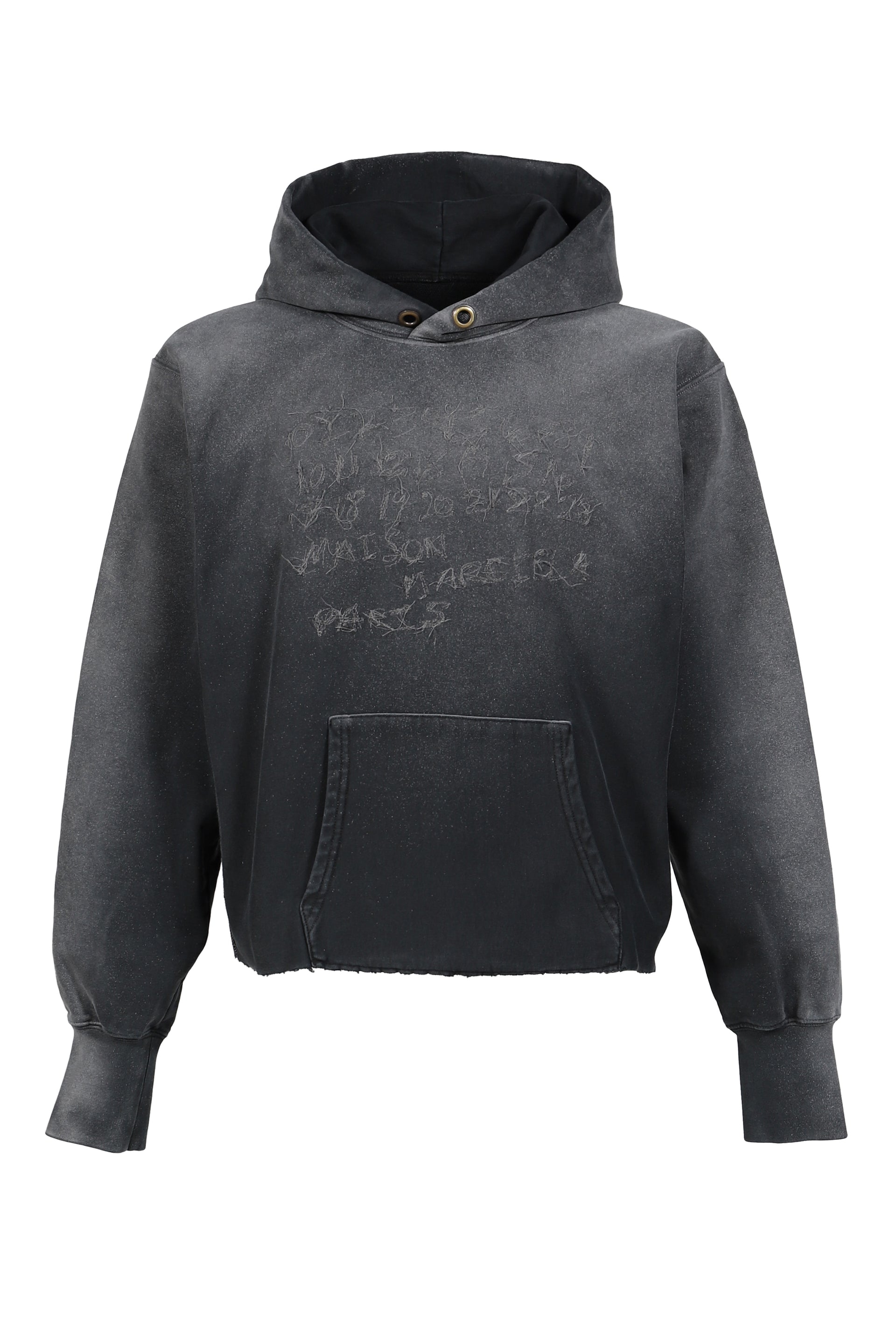 SWEATSHIRT / WASHED BLACK 