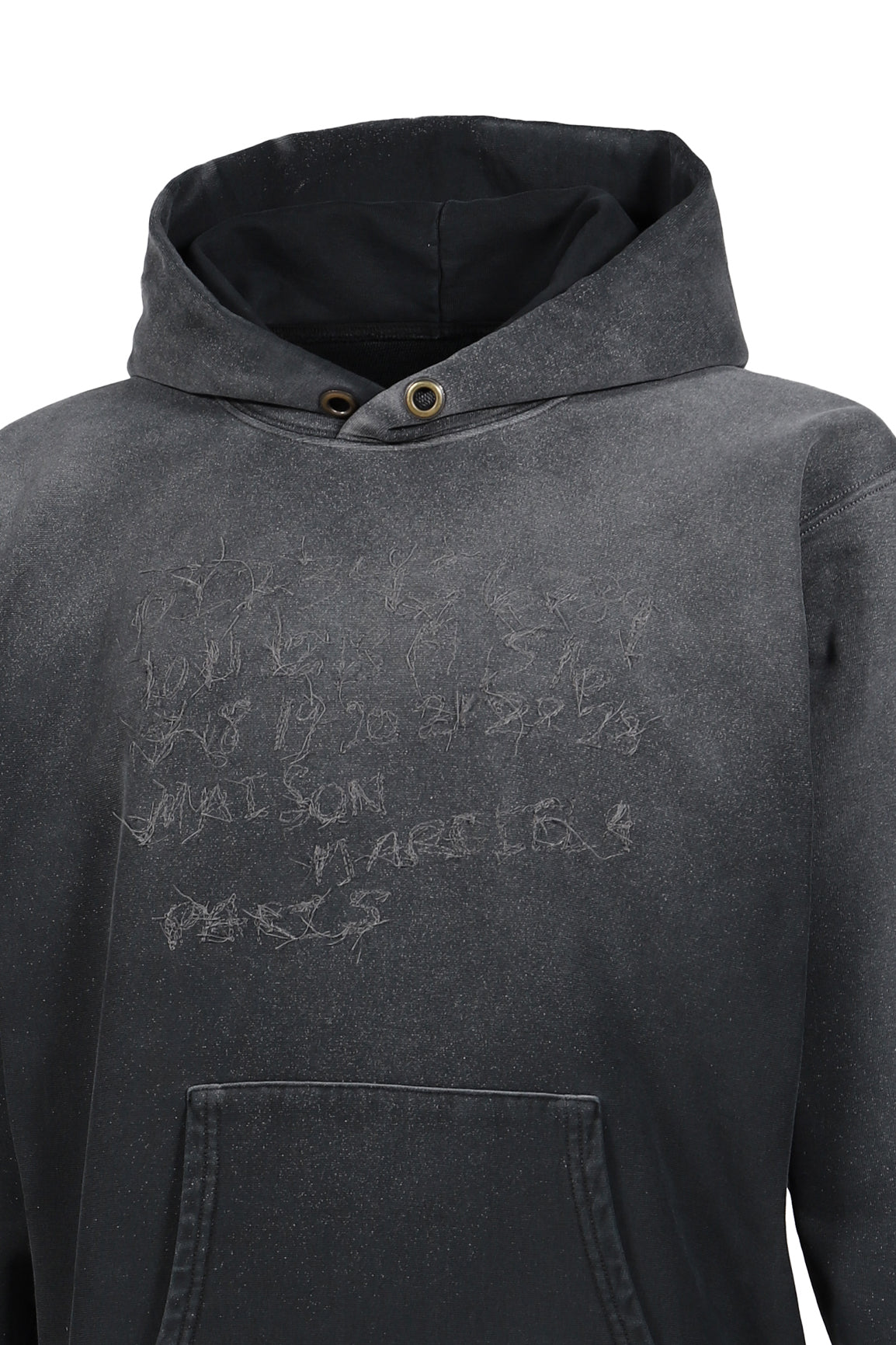 SWEATSHIRT / WASHED BLACK 