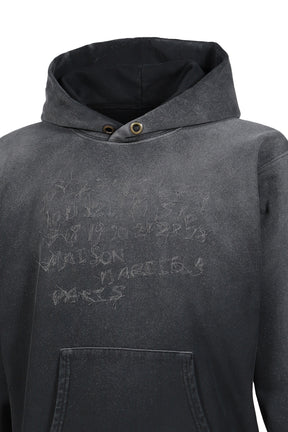 SWEATSHIRT / WASHED BLACK 