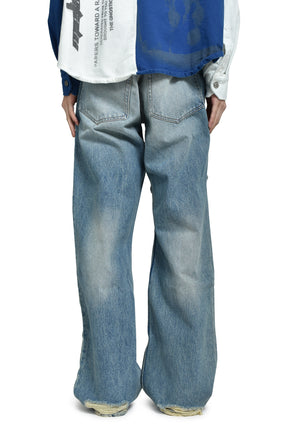 STUDDED COWBOY DENIM / BLU DENIM