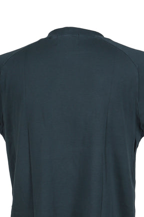 DOUBLE THE LENGTH OF SOLSTICE RAGLAN T-SHIRT / FADED GRN