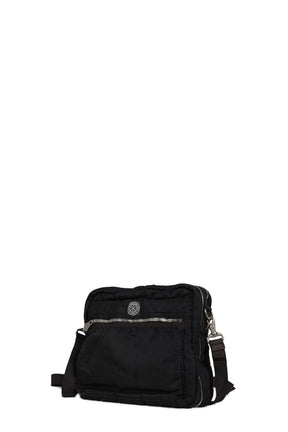 SUPER NYLON SIMPLE SHOULDER BAG / BLK