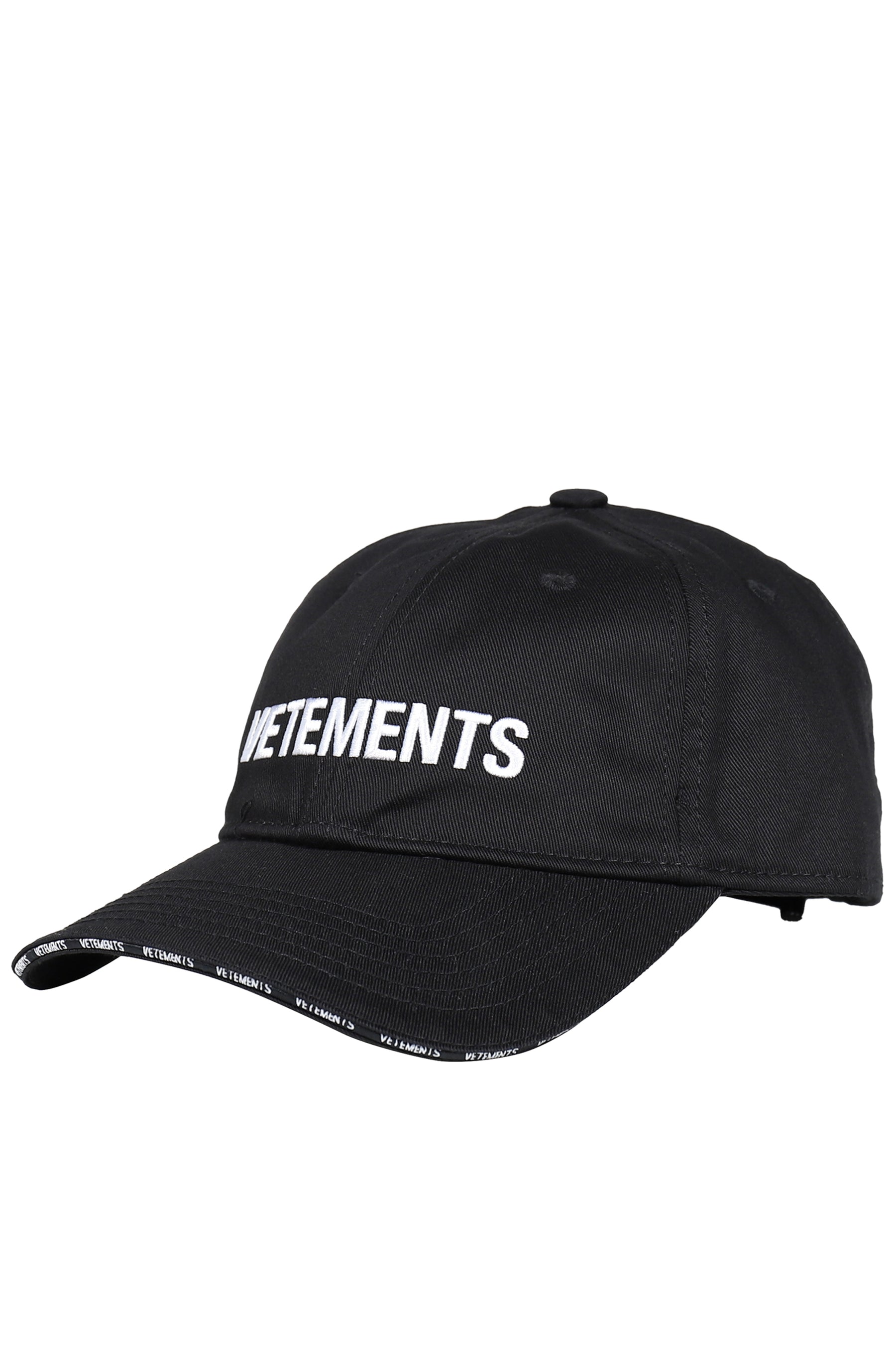 ICONIC LOGO CAP / BLK