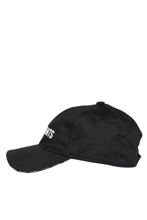 ICONIC LOGO CAP / BLK