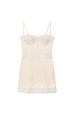 ANGEL DREAM SLIP DRESS / CRM