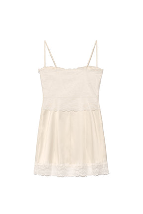ANGEL DREAM SLIP DRESS / CRM