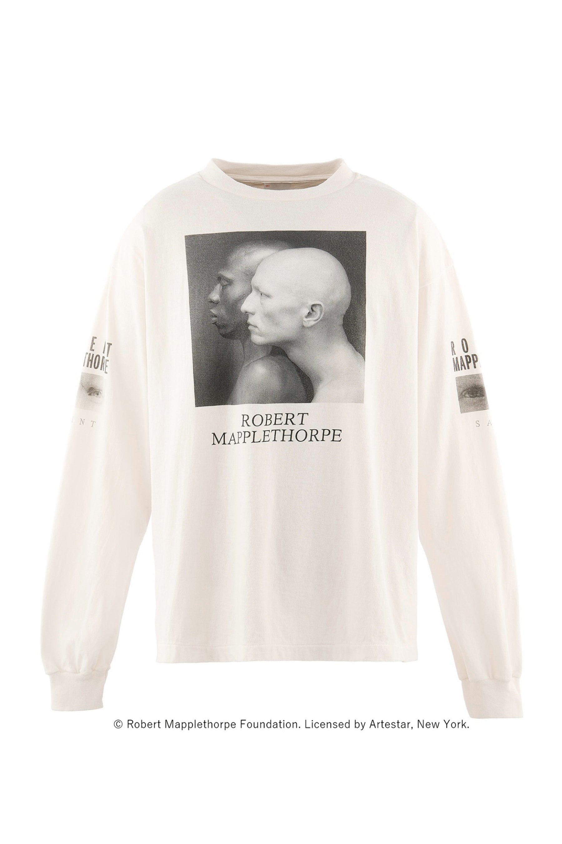 MT_LS T-SHIRT/KENMOODY / WHT
