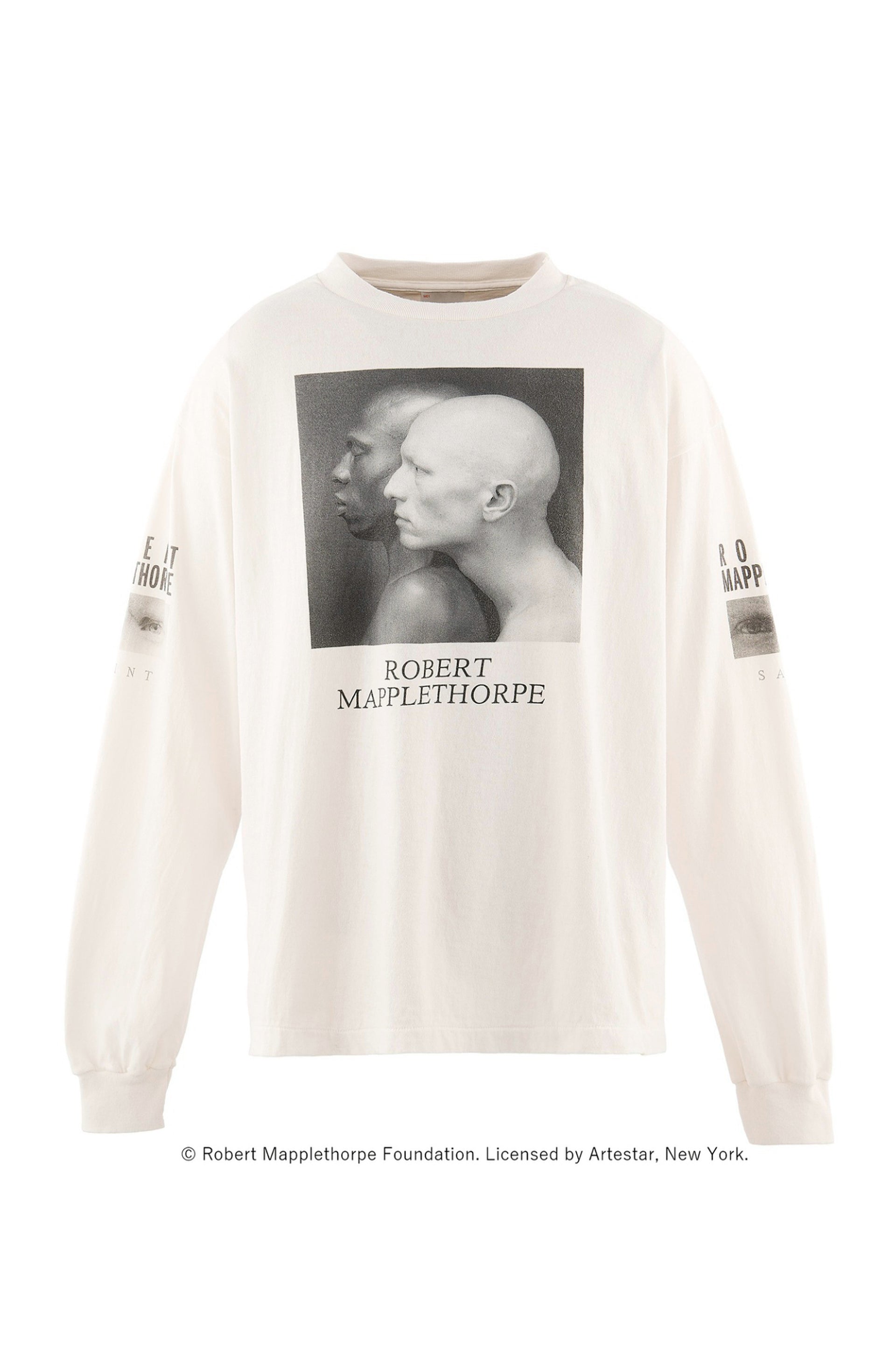 MT_LS T-SHIRT/KENMOODY / WHT