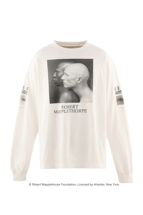 MT_LS T-SHIRT/KENMOODY / WHT