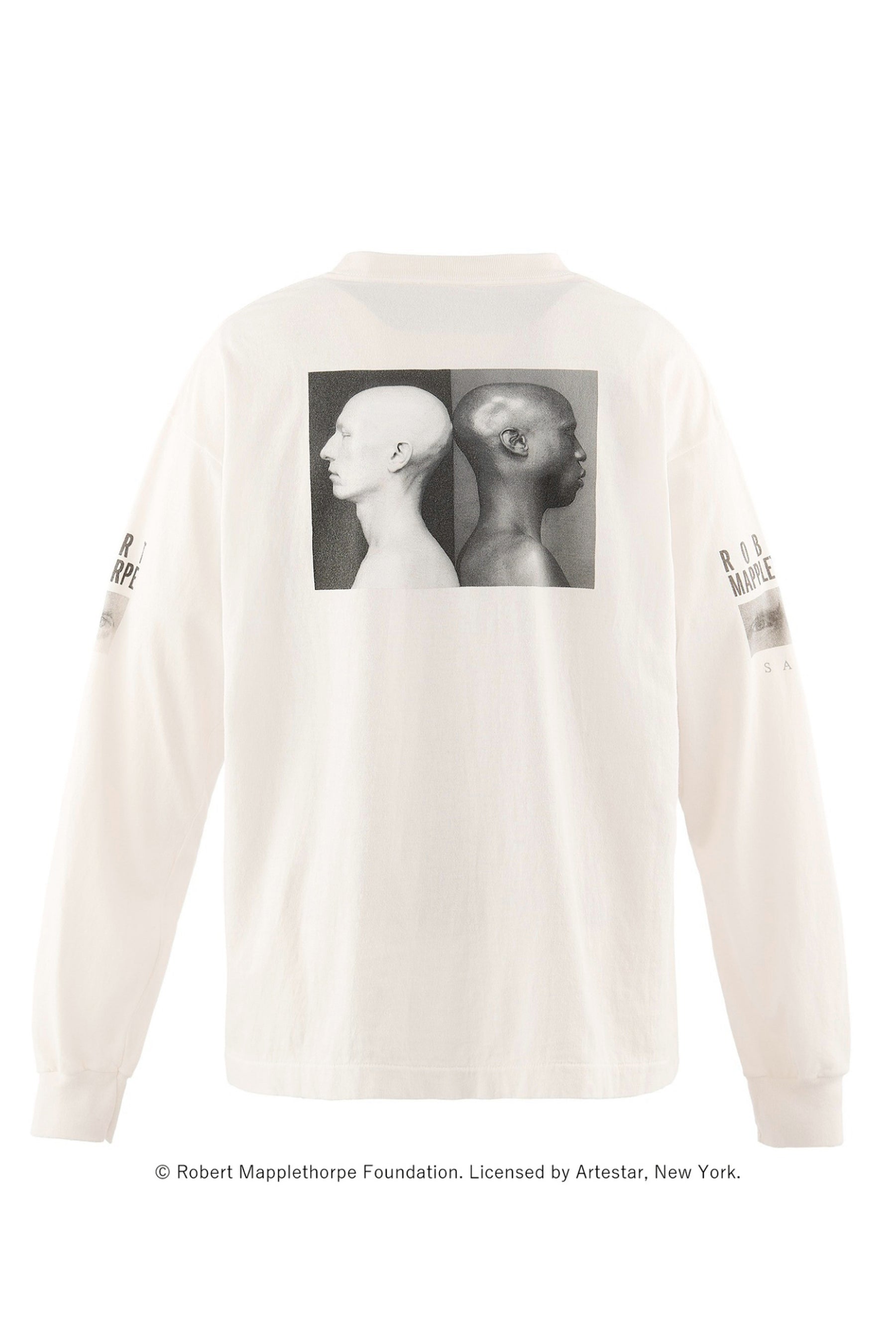 MT_LS T-SHIRT/KENMOODY / WHT