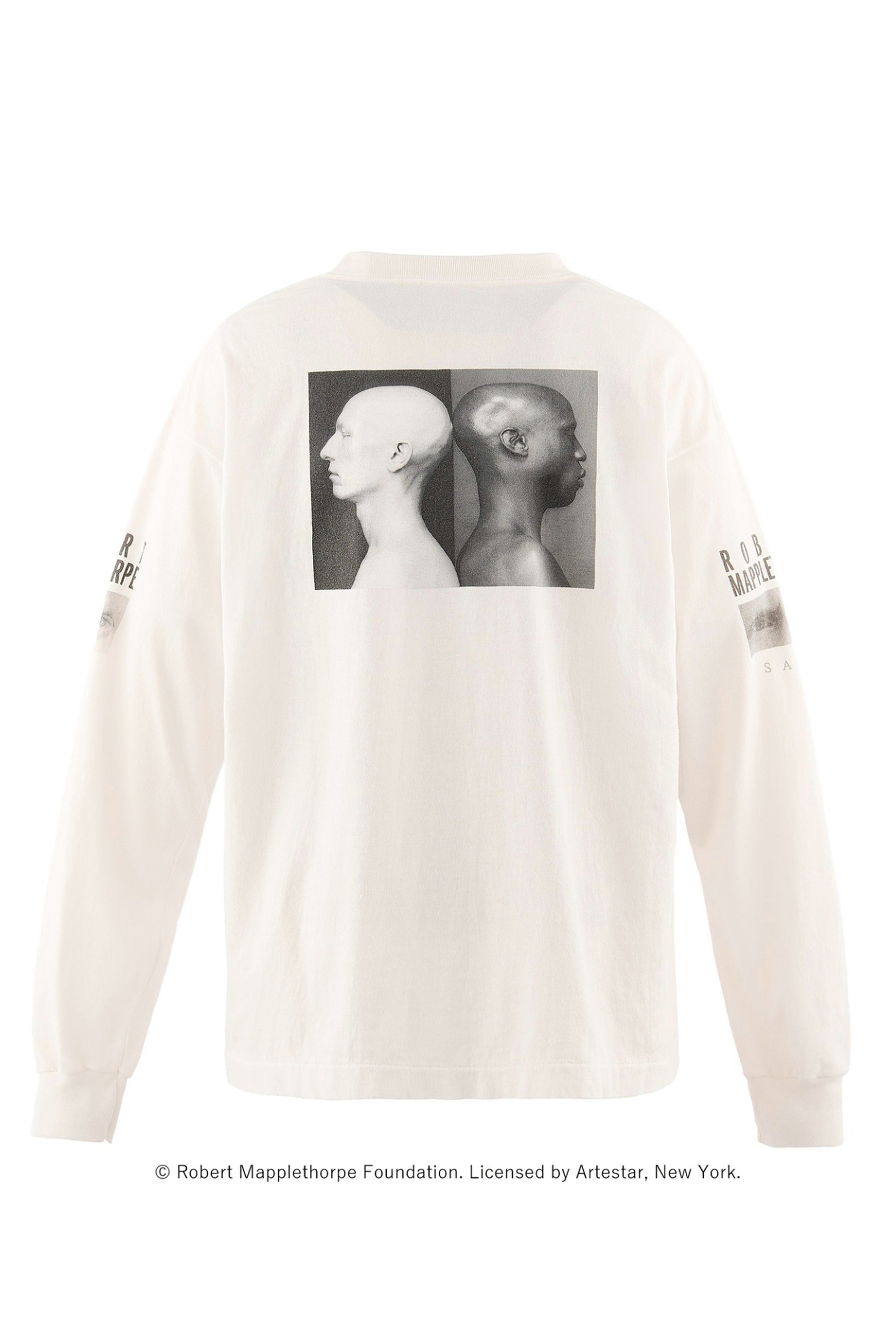 MT_LS T-SHIRT/KENMOODY / WHT