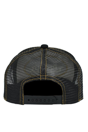 ONE LOGO CAP / BLACK WHT 