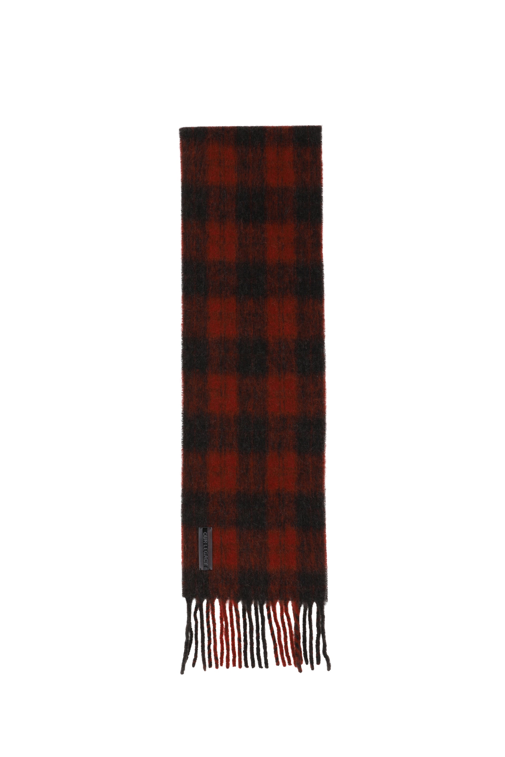 ESTATE SCARF / BURNT RED