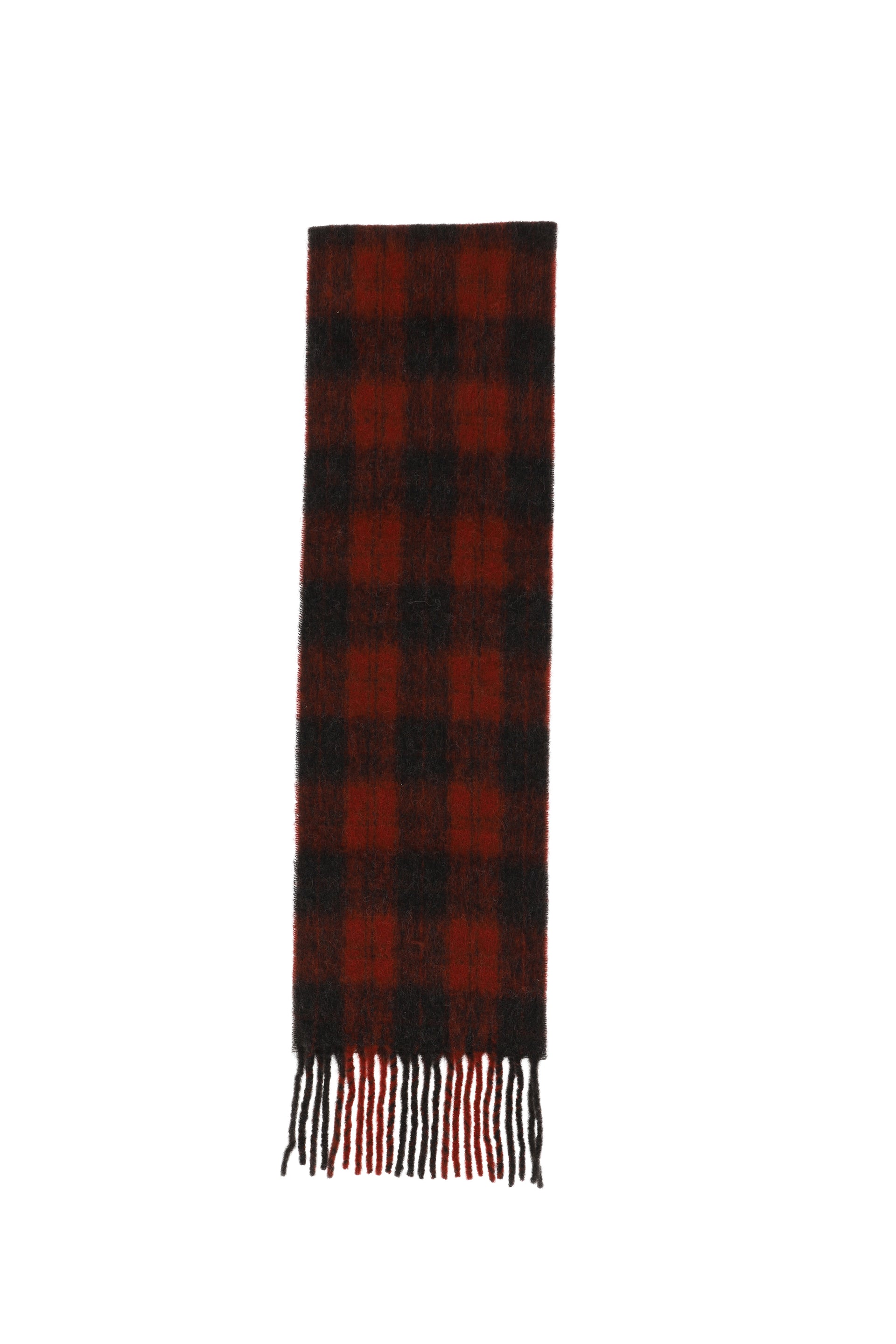 ESTATE SCARF / BURNT RED