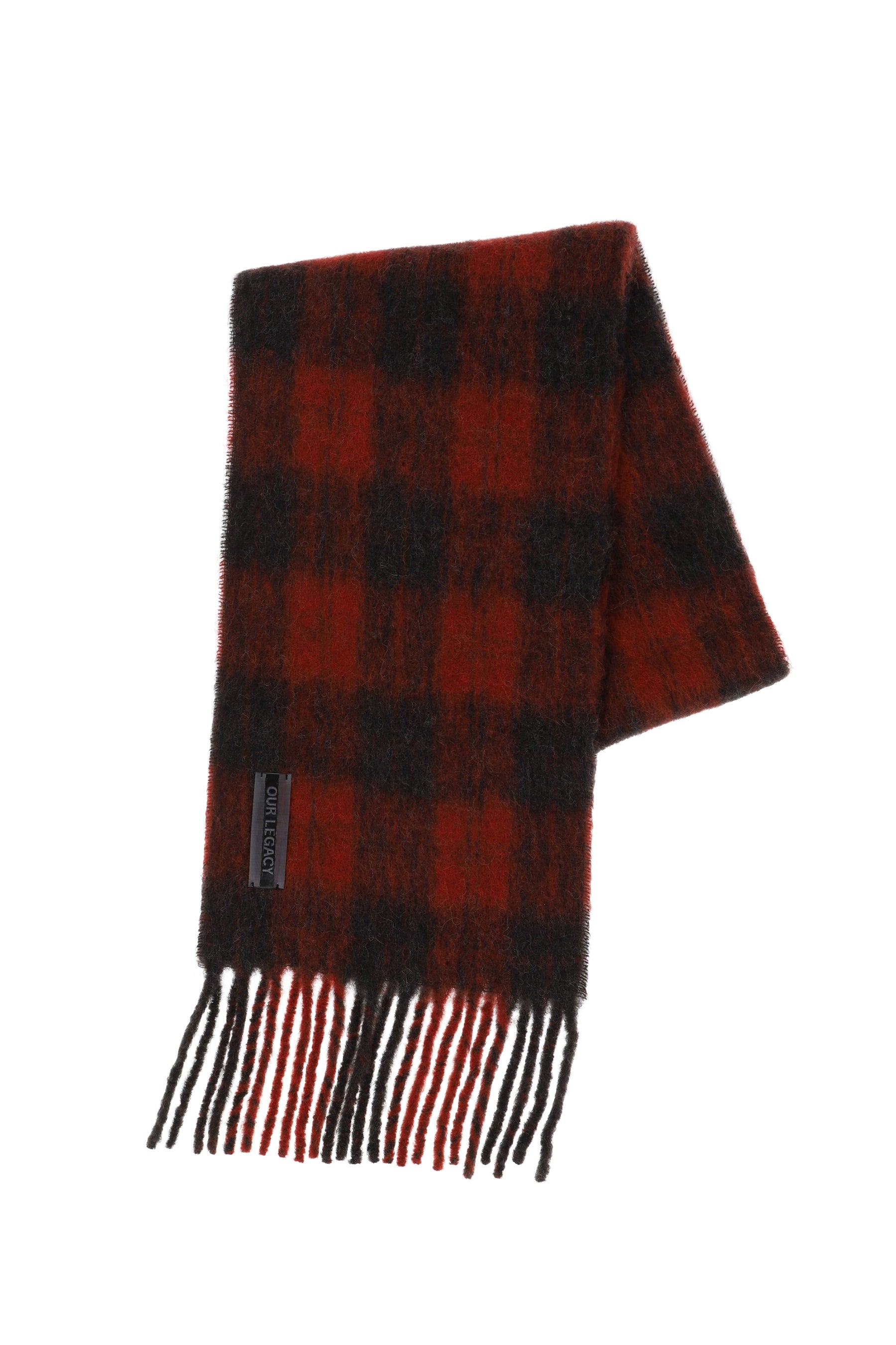 ESTATE SCARF / BURNT RED