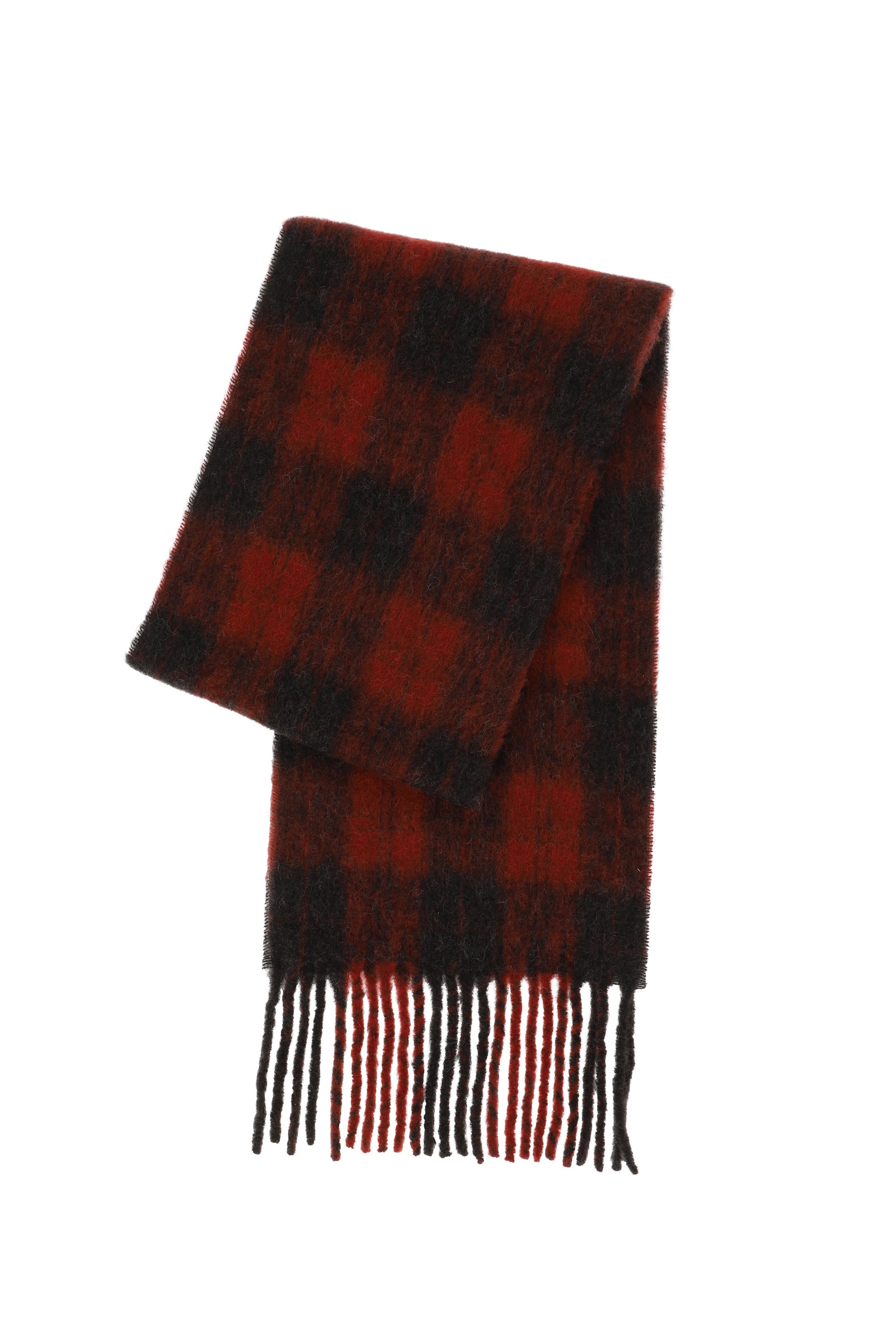 ESTATE SCARF / BURNT RED
