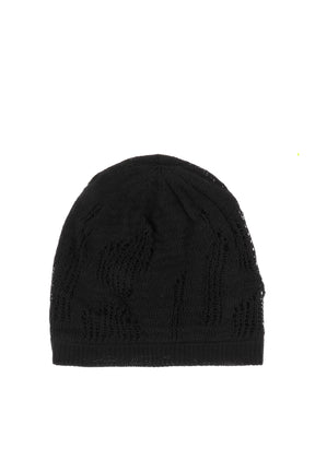 SPIDER KNIT BEANIE / BLK