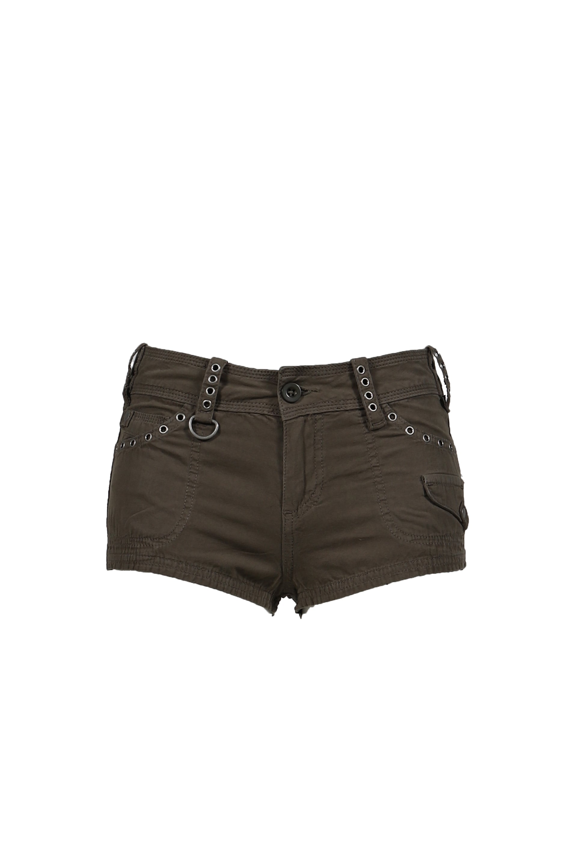 CARGO MINI SHORTS / KHAKI